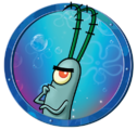 Sheldon J. Plankton (voiced by Doug Lawrence)