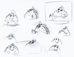 Other concept sketches by Hillenburg